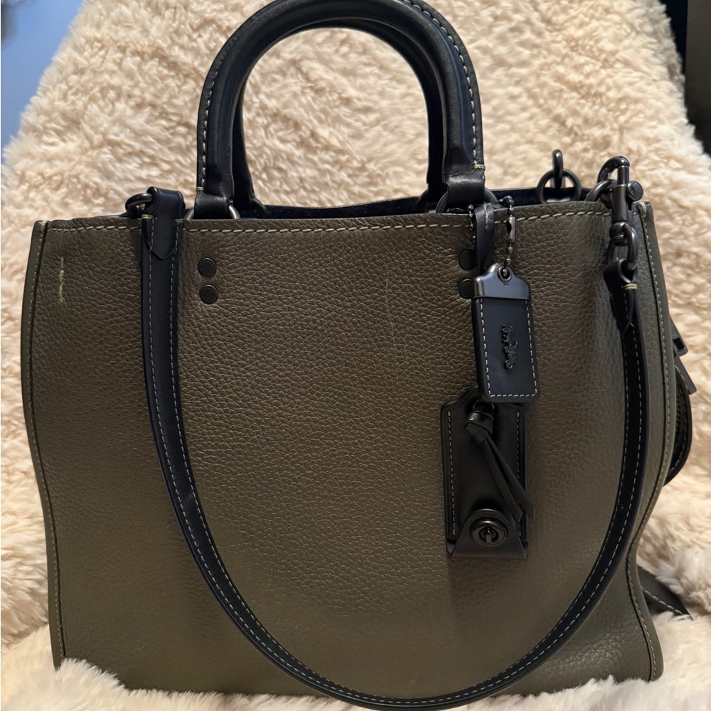 ❌ SOLD ❌ Coach 2nd Generation (2016) Rogue 31 Olive Colourblock